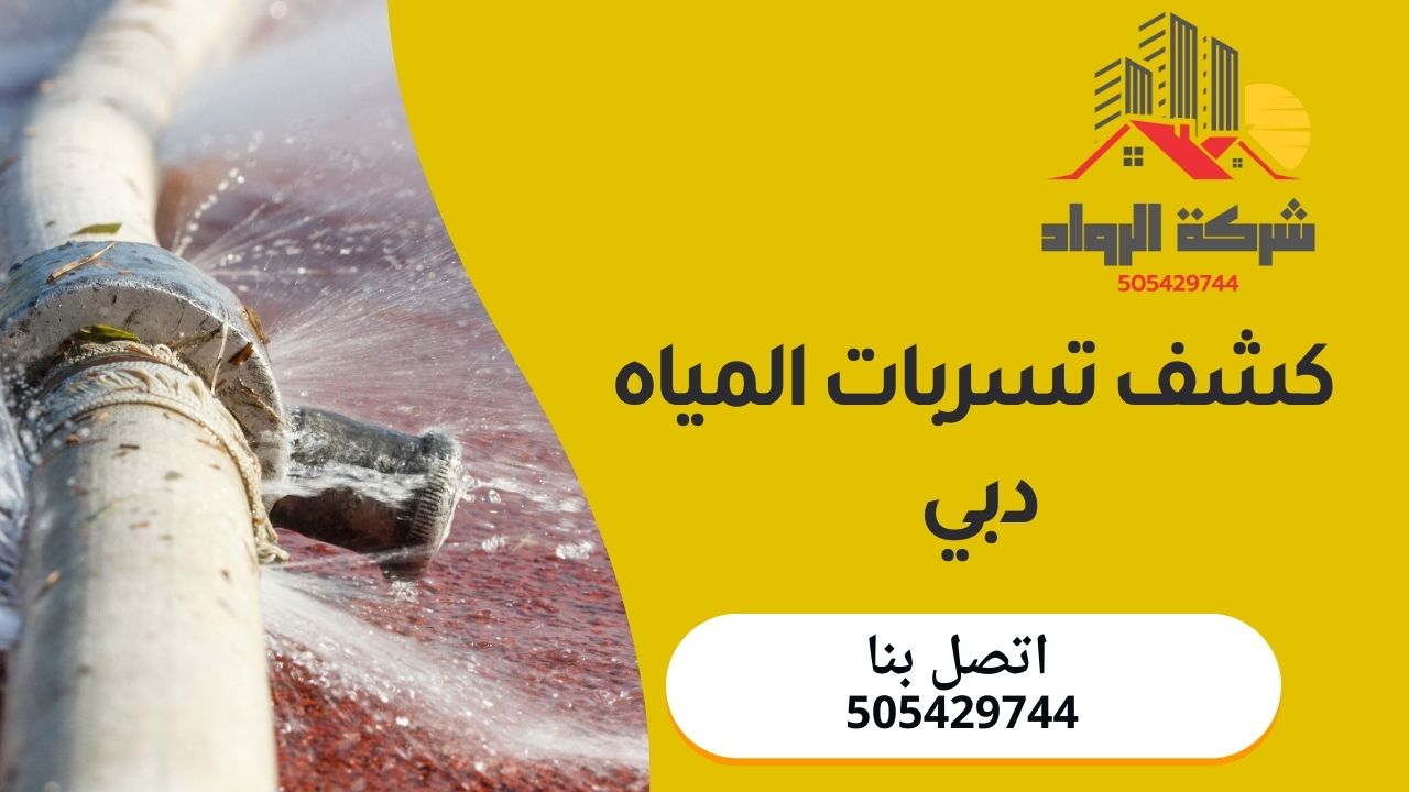 كشف تسربات المياه دبي